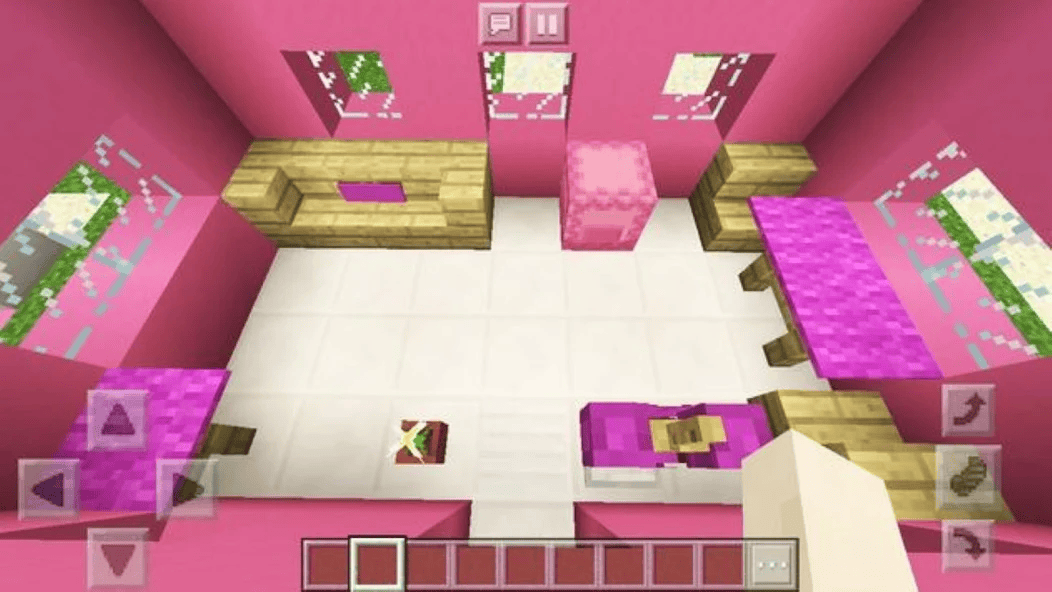 Craftsman Pink Mansion
